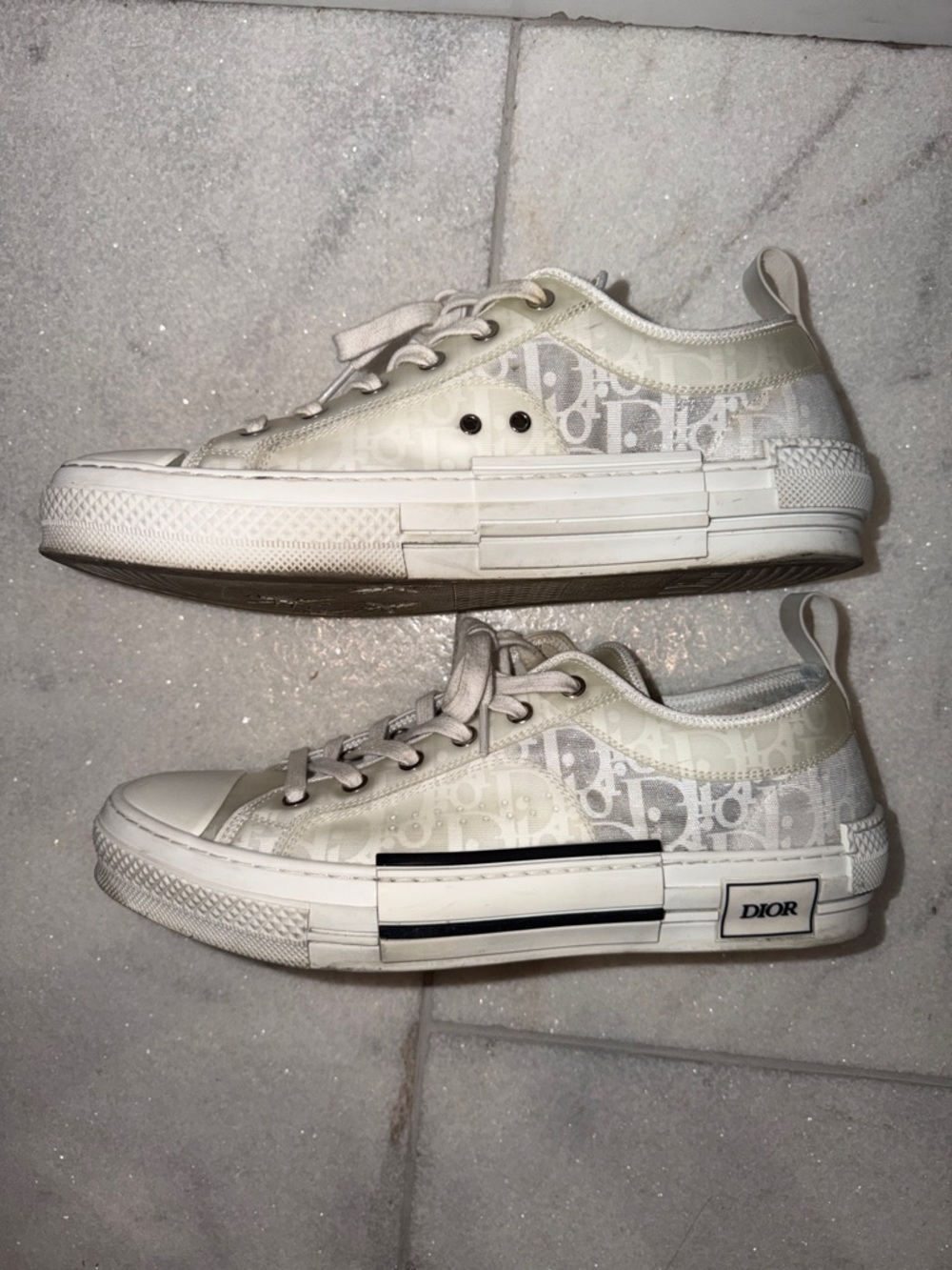 Dior Oblique low top sneakers B23 - Picture 4 of 7